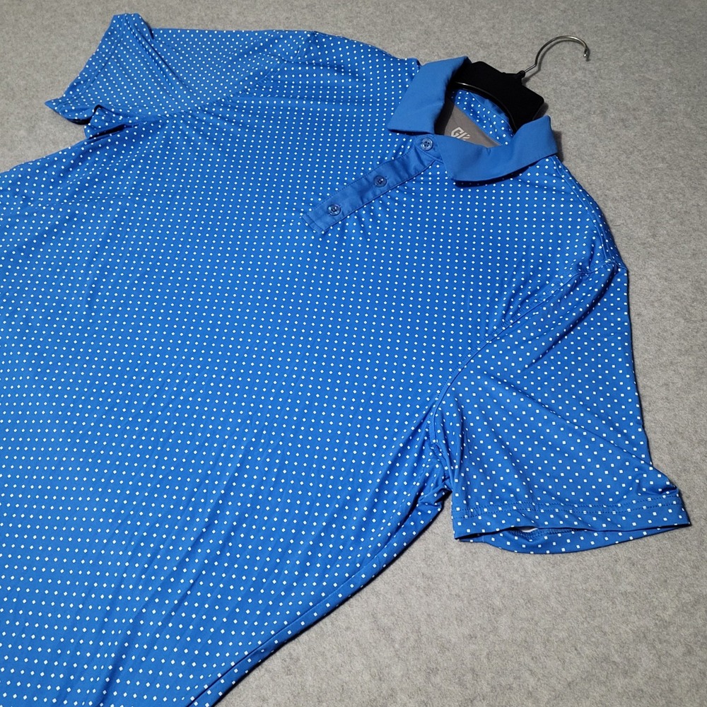Graham Luxe Lennox GL10124 Performance Golf Polo XL Short Sleeve Extra Large